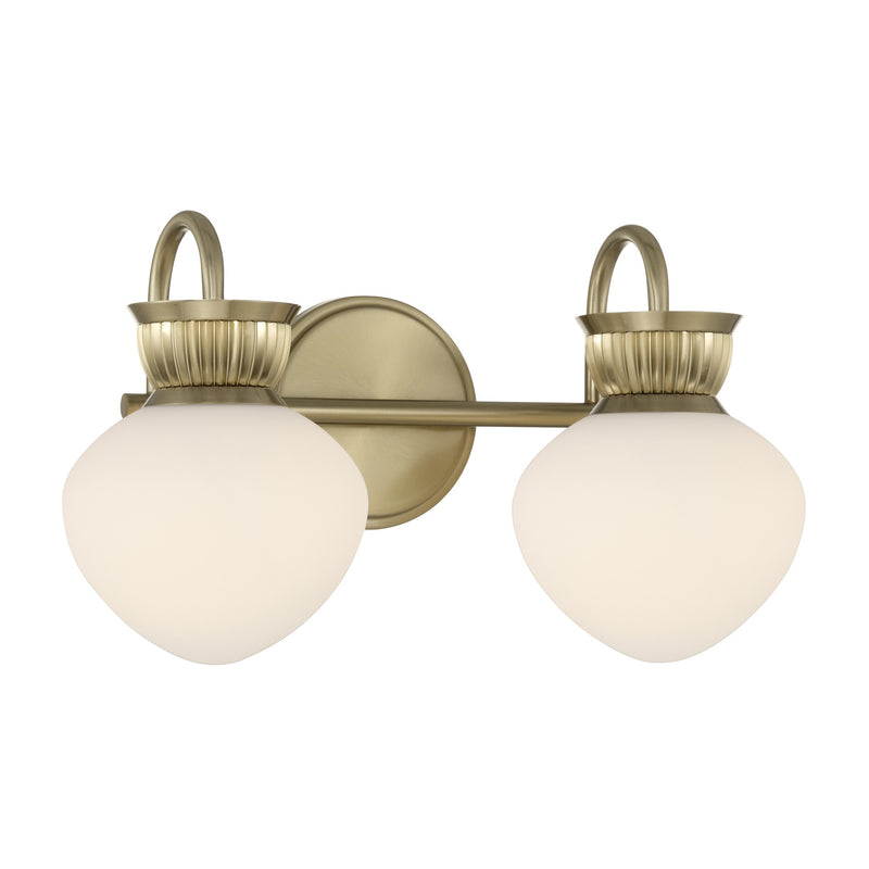 Savoy House 8-1028-2-127 Two Light Bathroom Vanity, Noble Brass (3)