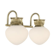 Savoy House 8-1028-2-127 Two Light Bathroom Vanity, Noble Brass (4)