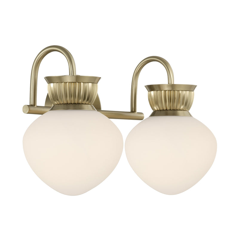Savoy House 8-1028-2-127 Two Light Bathroom Vanity, Noble Brass (4)