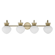 Savoy House 8-1028-4-127 Four Light Bathroom Vanity, Noble Brass (2)