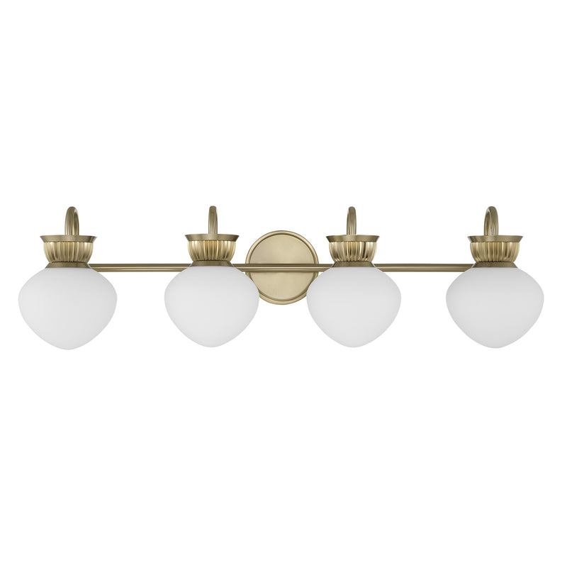 Savoy House 8-1028-4-127 Four Light Bathroom Vanity, Noble Brass (2)