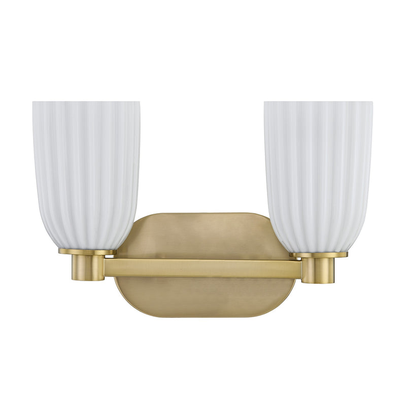 Savoy House 8-1245-2-127 Two Light Bathroom Vanity, Noble Brass (2)