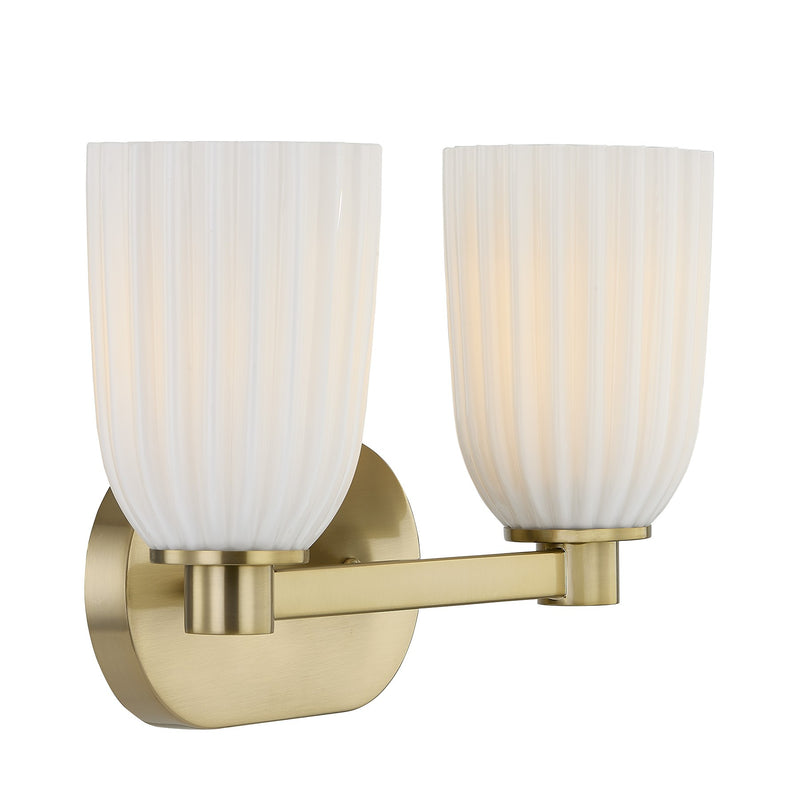 Savoy House 8-1245-2-127 Two Light Bathroom Vanity, Noble Brass (4)