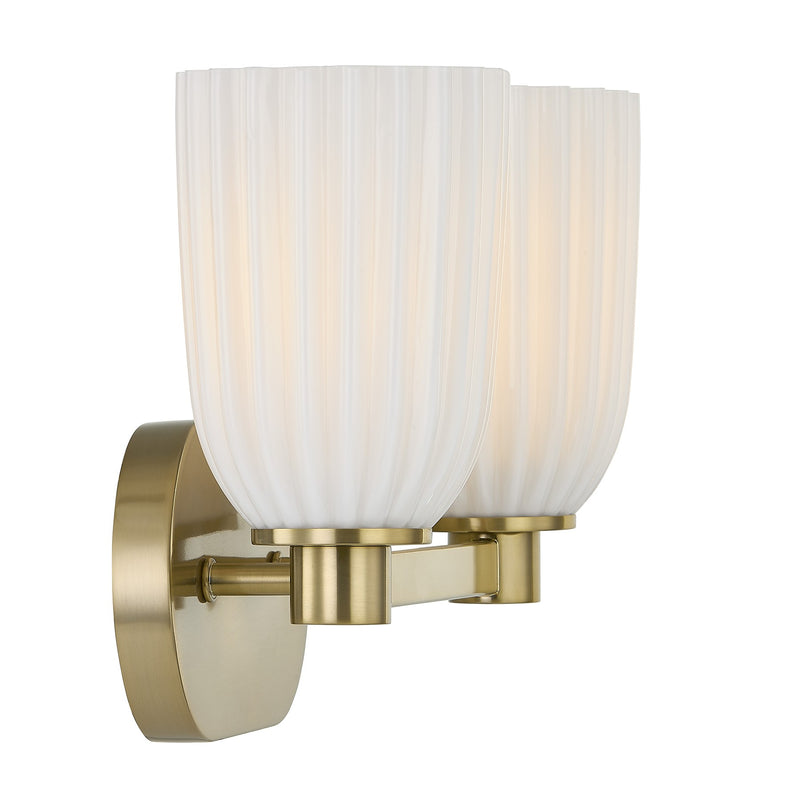 Savoy House 8-1245-2-127 Two Light Bathroom Vanity, Noble Brass (5)