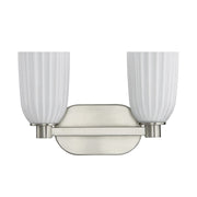 Savoy House 8-1245-2-SN Two Light Bathroom Vanity, Satin Nickel (2)