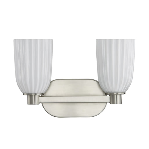 Savoy House 8-1245-2-SN Two Light Bathroom Vanity, Satin Nickel (2)