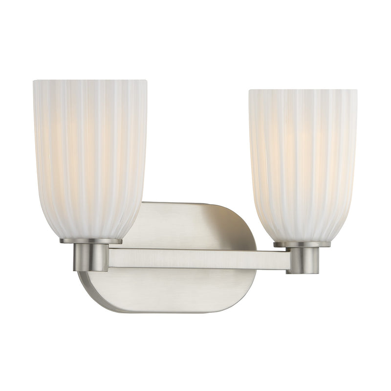 Savoy House 8-1245-2-SN Two Light Bathroom Vanity, Satin Nickel (3)
