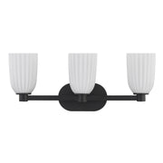Savoy House 8-1245-3-BK Three Light Bathroom Vanity, Matte Black (2)