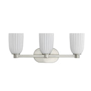 Savoy House 8-1245-3-SN Three Light Bathroom Vanity, Satin Nickel (2)