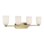 Savoy House 8-1245-4-127 Four Light Bathroom Vanity, Noble Brass (3)