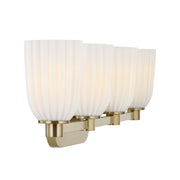 Savoy House 8-1245-4-127 Four Light Bathroom Vanity, Noble Brass (5)