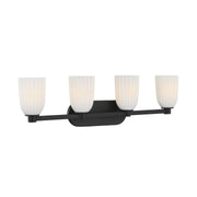 Savoy House 8-1245-4-BK Four Light Bathroom Vanity, Matte Black (3)