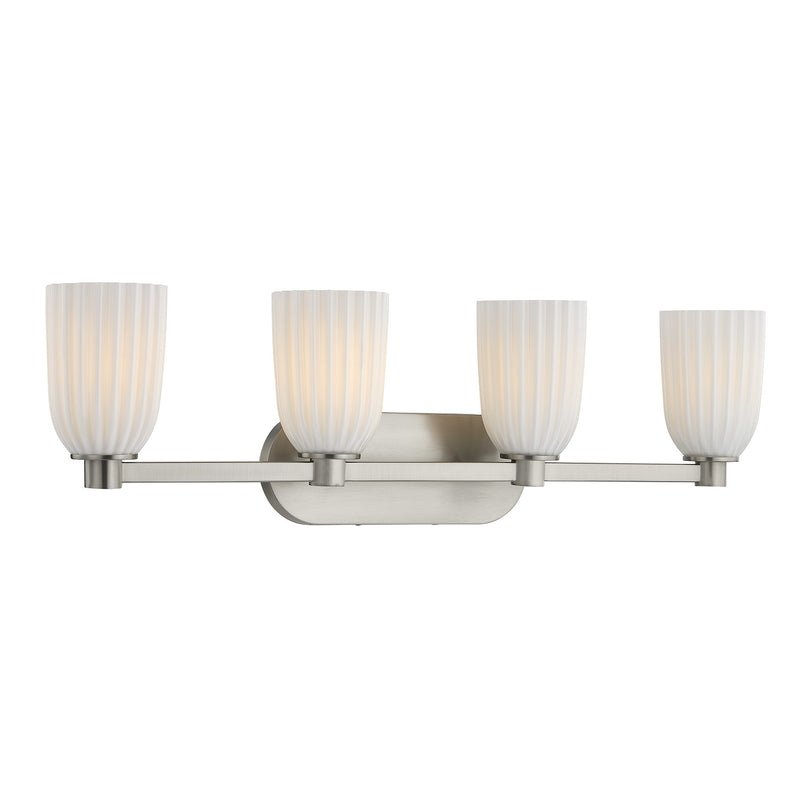 Savoy House 8-1245-4-SN Four Light Bathroom Vanity, Satin Nickel (3)