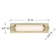 Savoy House 8-3303-18-127 LED Bathroom Vanity, Noble Brass (6)