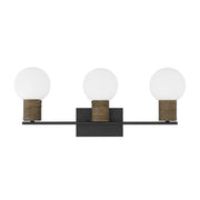 Savoy House 8-4081-3-BK Three Light Bathroom Vanity, Matte Black (2)