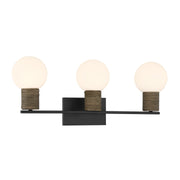 Savoy House 8-4081-3-BK Three Light Bathroom Vanity, Matte Black (3)