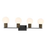 Savoy House 8-4081-4-BK Four Light Bathroom Vanity, Matte Black (3)