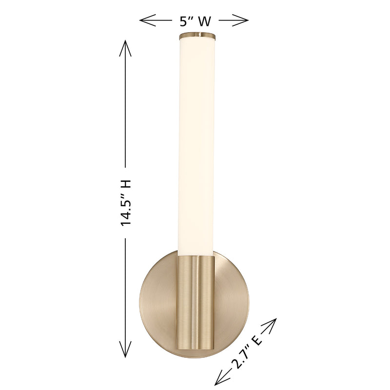 Savoy House 8-9999-14-BR LED Vanity, Brass (6)