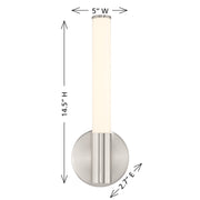 Savoy House 8-9999-14-SN LED Vanity, Satin Nickel (6)