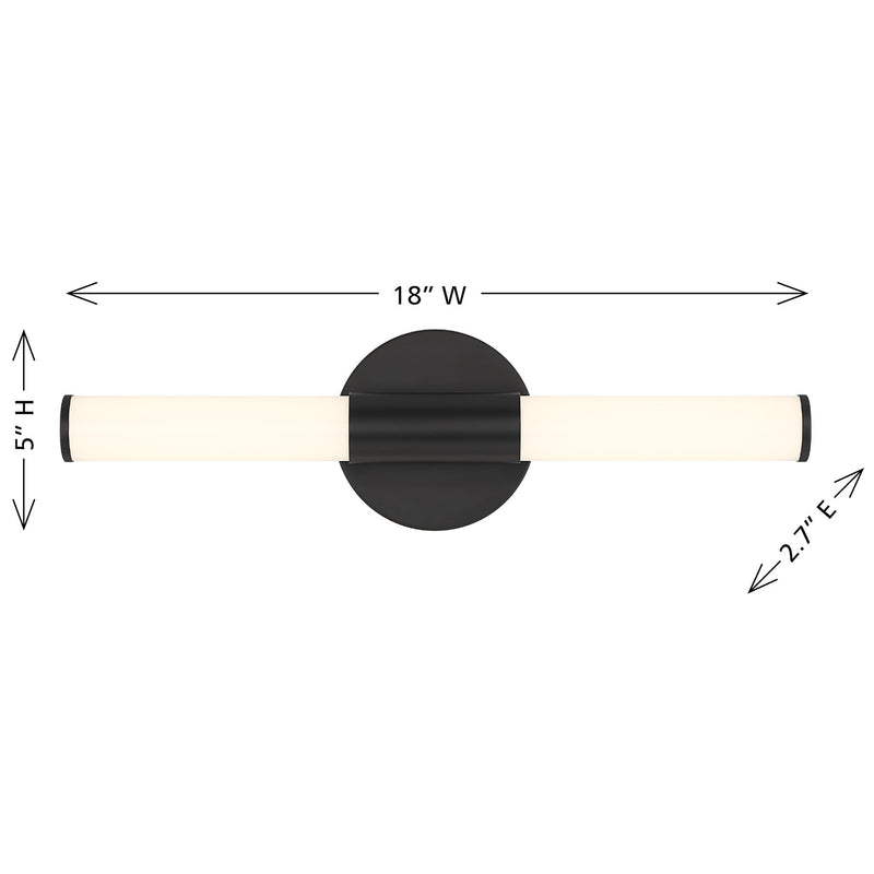 Savoy House 8-9999-18-BK LED Vanity, Matte Black (6)