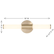 Savoy House 8-9999-18-BR LED Vanity, Brass (6)