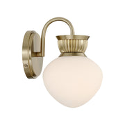 Savoy House 9-1028-1-127 One Light Wall Sconce, Noble Brass (5)