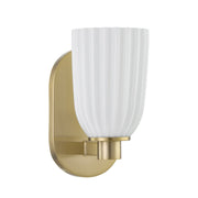 Savoy House 9-1245-1-127 One Light Wall Sconce, Noble Brass (2)
