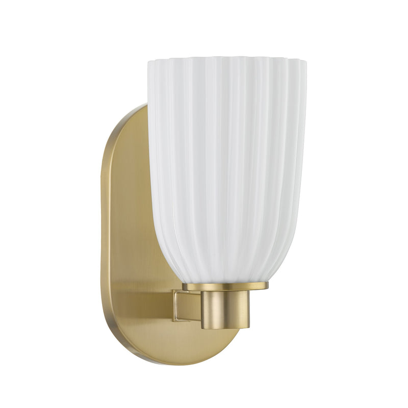 Savoy House 9-1245-1-127 One Light Wall Sconce, Noble Brass (2)