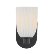 Savoy House 9-1245-1-BK One Light Wall Sconce, Matte Black (3)