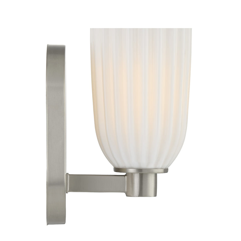 Savoy House 9-1245-1-SN One Light Wall Sconce, Satin Nickel (5)