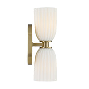 Savoy House 9-1245-2-127 Two Light Wall Sconce, Noble Brass (5)
