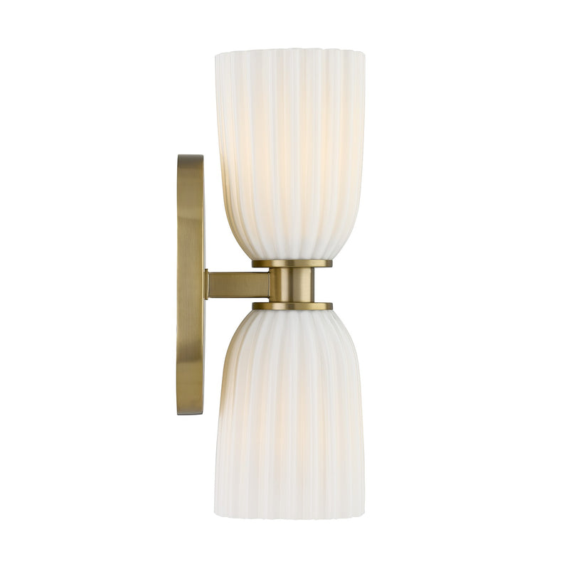 Savoy House 9-1245-2-127 Two Light Wall Sconce, Noble Brass (5)
