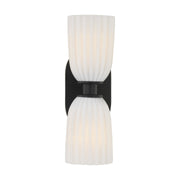 Savoy House 9-1245-2-BK Two Light Wall Sconce, Matte Black (3)