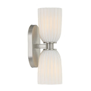 Savoy House 9-1245-2-SN Two Light Wall Sconce, Satin Nickel (4)