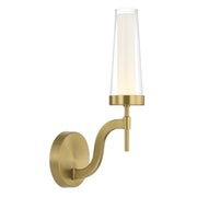 Savoy House 9-1463-1-322 LED Wall Sconce, Warm Brass (4)