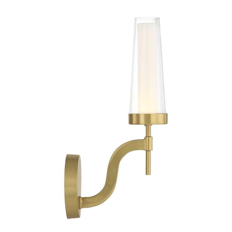 Savoy House 9-1463-1-322 LED Wall Sconce, Warm Brass (5)