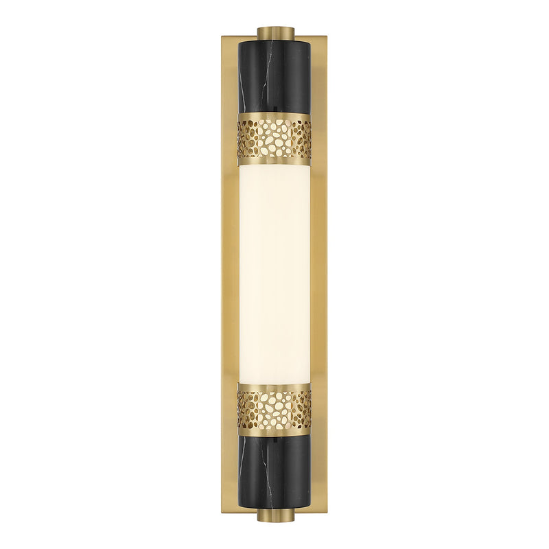 Savoy House 9-2915-1-322 LED Wall Sconce, Warm Brass (3)