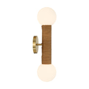 Savoy House 9-4081-2-322 Two Light Wall Sconce, Warm Brass (5)