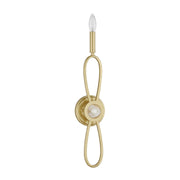 Savoy House 9-4100-1-328 One Light Wall Sconce, Spun Gold (2)