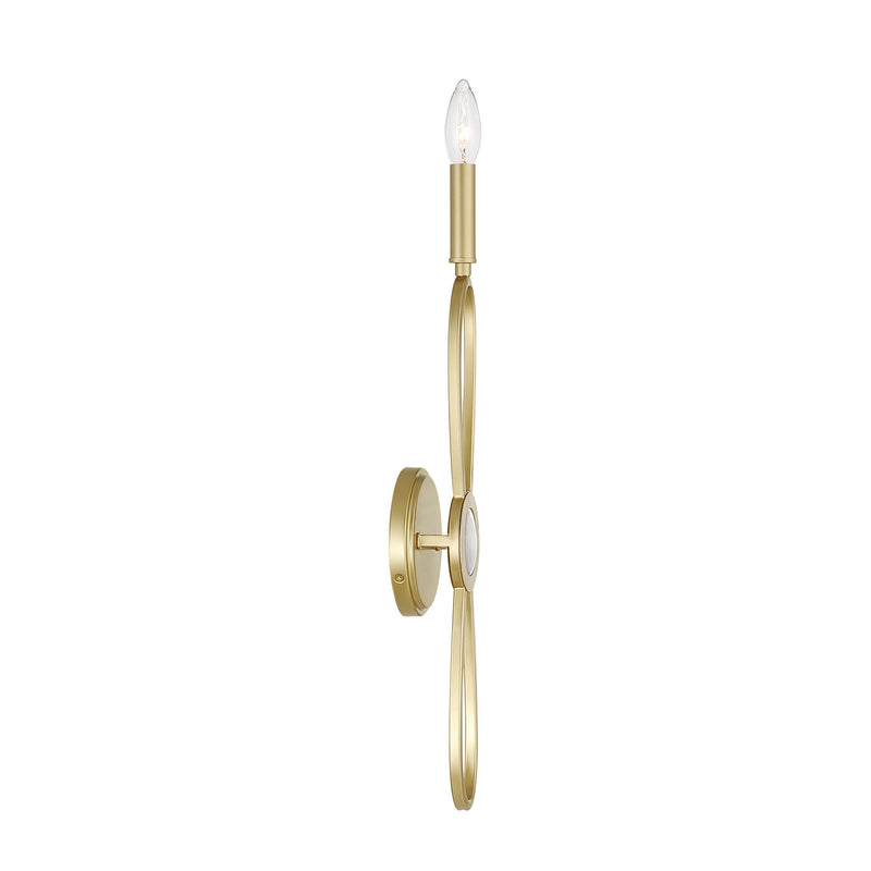 Savoy House 9-4100-1-328 One Light Wall Sconce, Spun Gold (5)