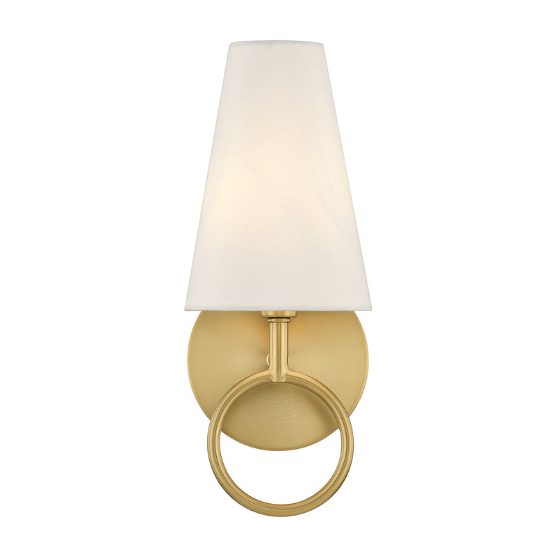 Savoy House 9-4700-1-322 One Light Wall Sconce, Warm Brass (3)