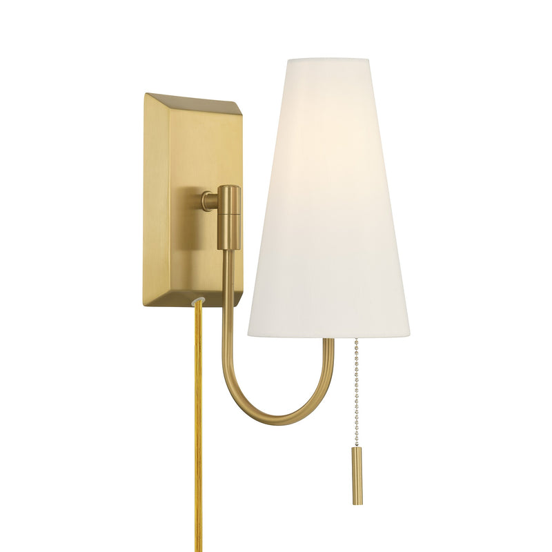 Savoy House 9-4704CP-1-322 One Light Wall Sconce, Warm Brass (4)