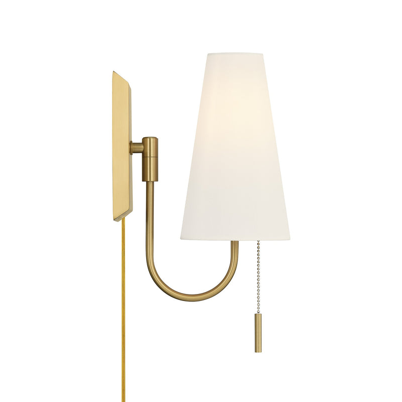 Savoy House 9-4704CP-1-322 One Light Wall Sconce, Warm Brass (5)
