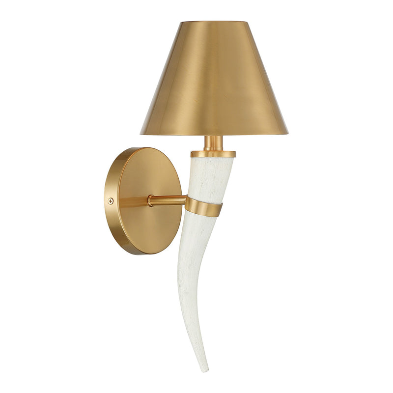 Savoy House 9-6300-1-322 One Light Wall Sconce, Warm Brass (5)