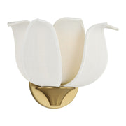 Savoy House 9-7164-1-322 One Light Wall Sconce, Warm Brass (3)