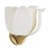 Savoy House 9-7164-1-322 One Light Wall Sconce, Warm Brass (4)