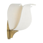 Savoy House 9-7164-1-322 One Light Wall Sconce, Warm Brass (5)