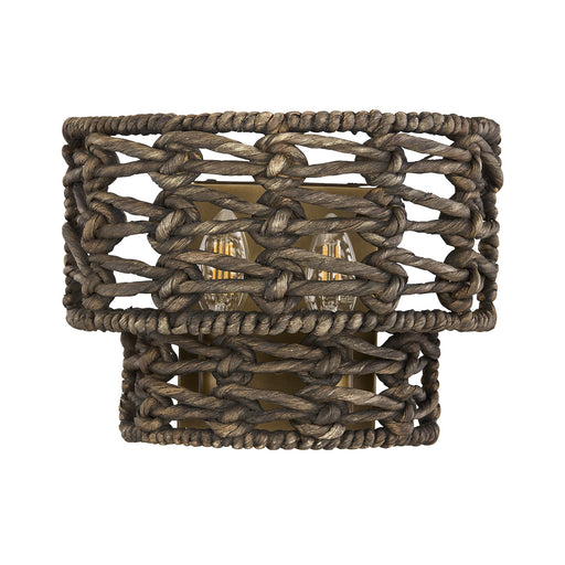 Savoy House 9-9285-2-220 Two Light Wall Sconce, Riviera Brass (2)