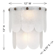 Savoy House 9-9803-2-15 Two Light Wall Sconce, Mediterranean Bronze (6)