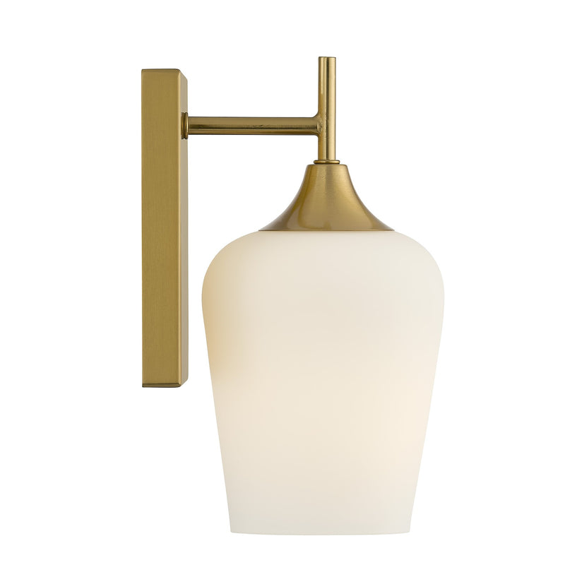 Savoy House 9-6030-1-322 One Light Wall Sconce, Warm Brass (5)